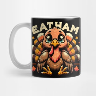 Quirky Thanksgiving Turkey - Eat Ham Mug